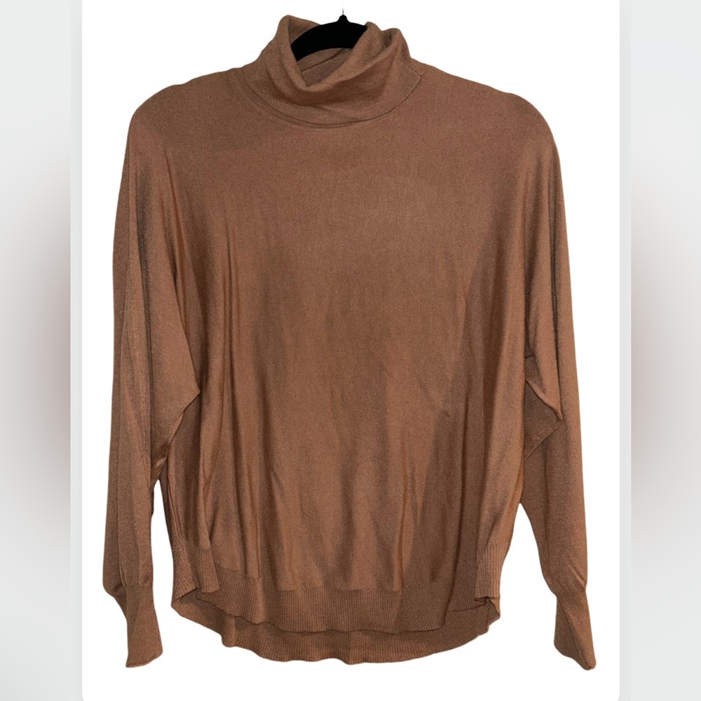 Design History Turtleneck Fitted Knit Sweater Size XL